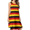 thumbnail image 1 of Deutsche Flagge germany flag Spring Summer Dresses for Women Fashion T-shirt Dress Casual Sleeveless Loose Sundress with Pockets, 1 of 5