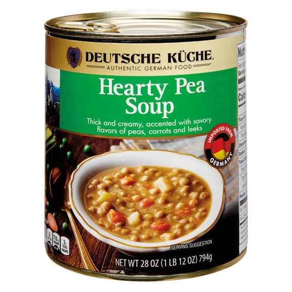Deutsche Kche Hearty Pea Soup, 28 oz - (Pack of 2)