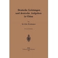 thumbnail image 1 of Deutsche Leistungen Und Deutsche Aufgaben in China, (Paperback), 1 of 1