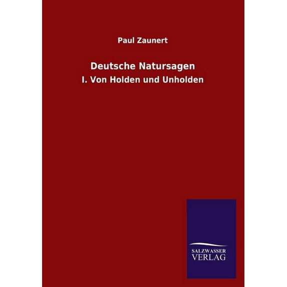 Deutsche Natursagen (Paperback)