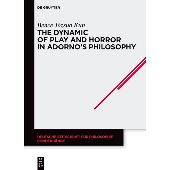 Deutsche Zeitschrift Für Philosophie / S The Dynamic of Play and Horror in Adorno's Philosophy, Book 48, (Hardcover)
