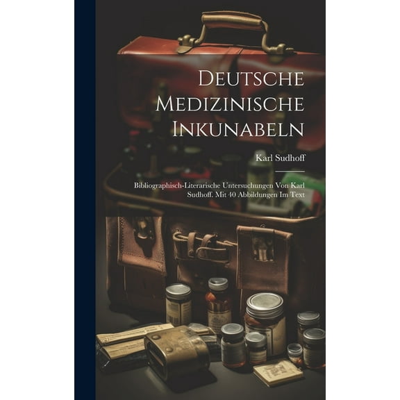 Deutsche medizinische Inkunabeln; bibliographisch-literarische Untersuchungen von Karl Sudhoff. Mit 40 Abbildungen im Text (Hardcover)