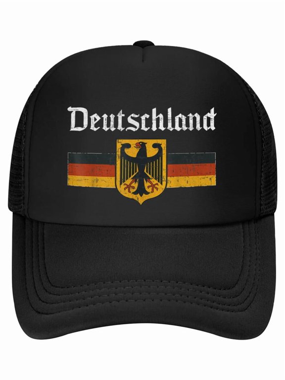 Deutschland Flag Eagle Vintage German Heritage Pride Baseball Cap
