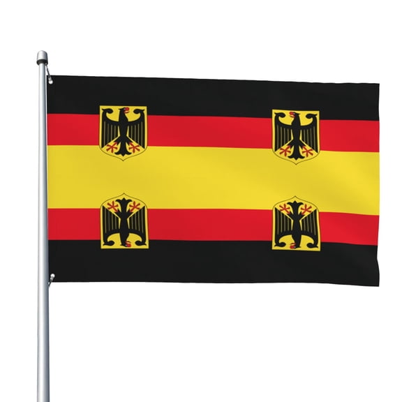 Deutschland Flag Flag 4x6 Ft Big Flag For Outdoor Indoor Office Workplace Home Garden