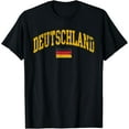 thumbnail image 1 of Deutschland Flag Of German Pride Germany Flag T-Shirt, 1 of 3