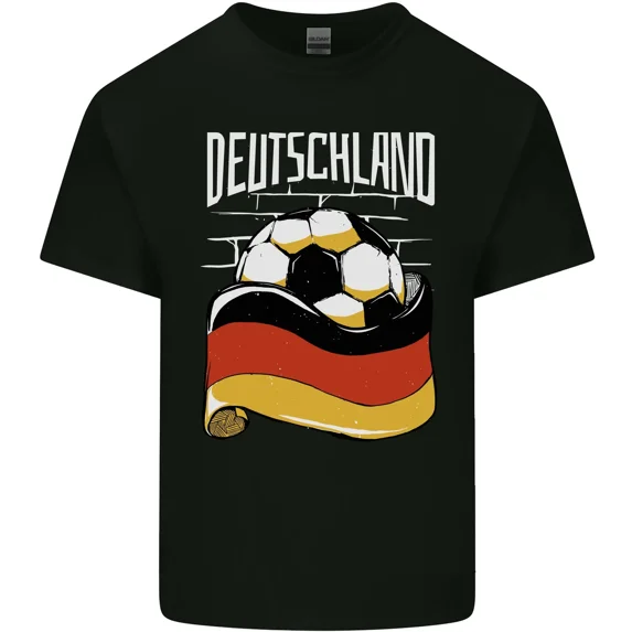 Deutschland Funny Football and German and Germany Unisex T-Shirt