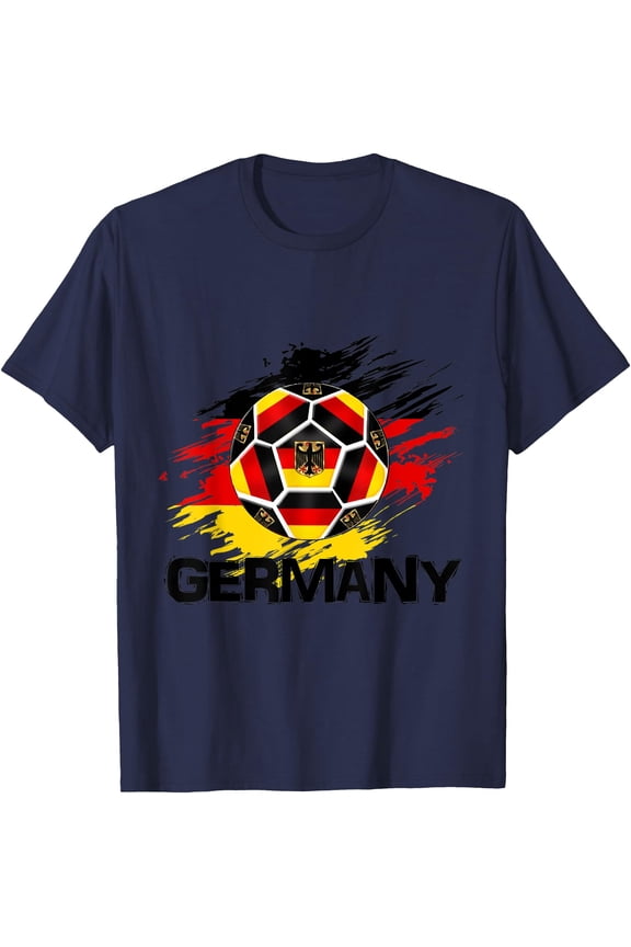 Deutschland GERMANY SHIRT-JERSEY FLAG-SOCCER-FOOTBALL Ball T-Shirt