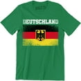 thumbnail image 1 of Deutschland Herren Altdeutsch mit Wappen Schwarz Germany Men's T-Shirt, 1 of 4