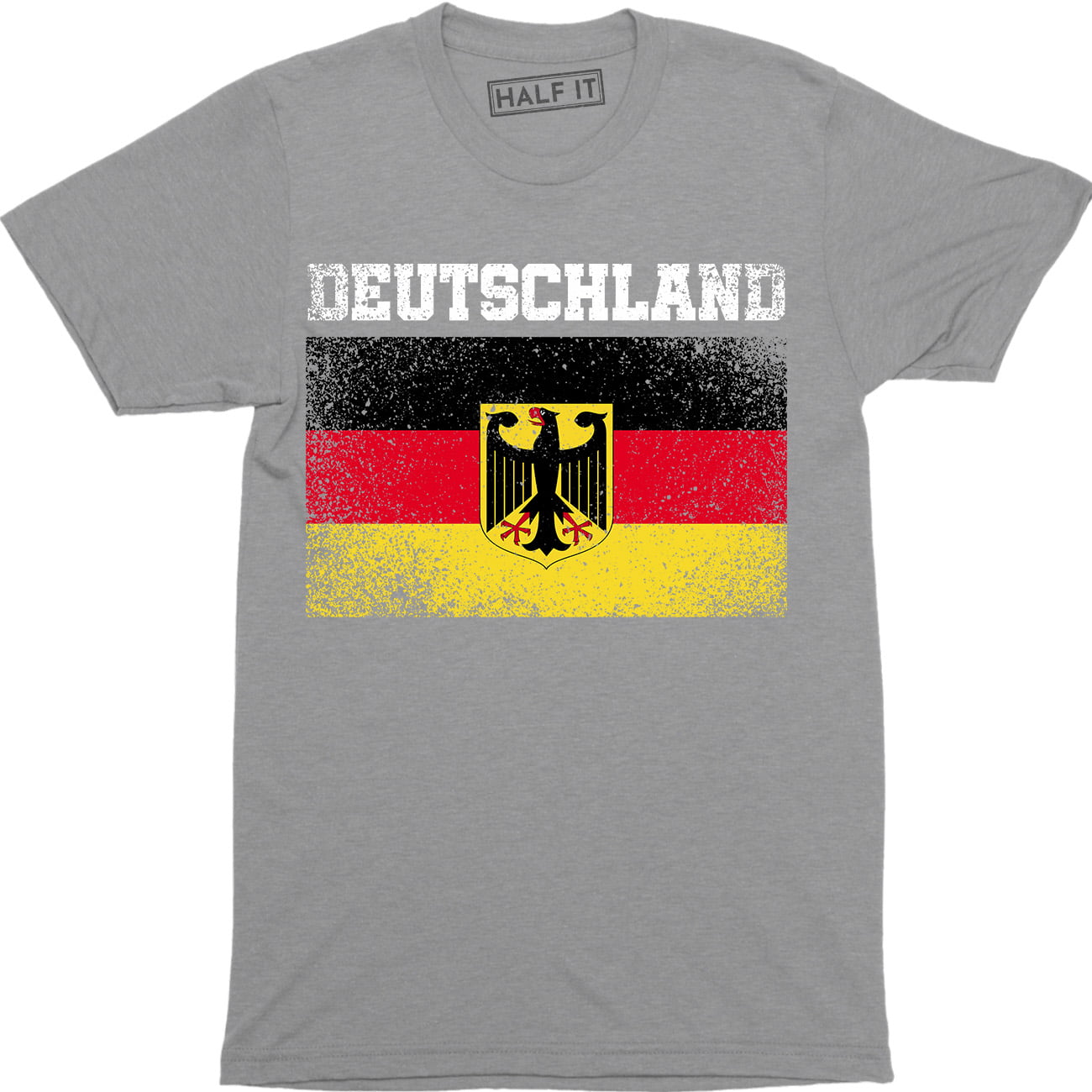 Deutschland Herren Altdeutsch mit Wappen Schwarz Germany Men's T