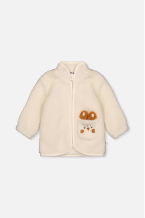 Baby Boy Sherpa Jacket Off-White