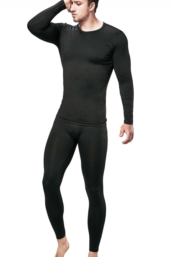Base Layer Set, Black (Men's)