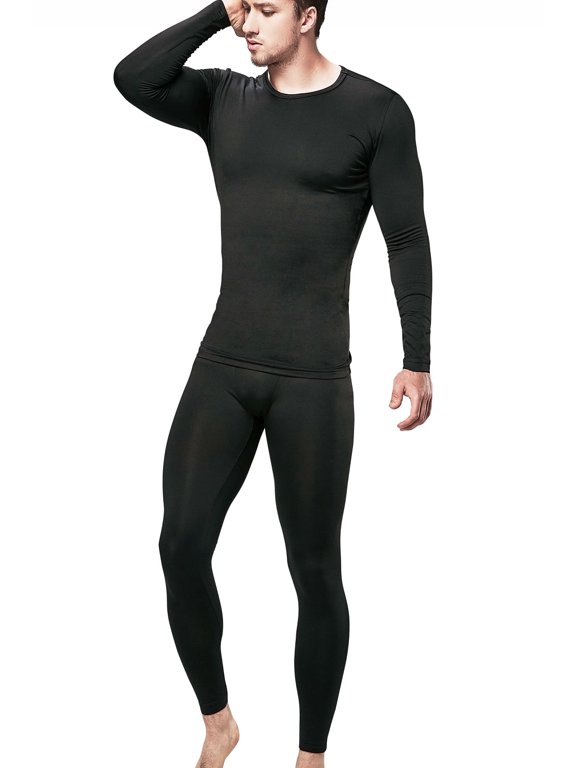 Base Layer Set, Black (Men's)