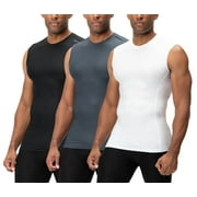 DevOps Compression Sleeveless Spandex Shirt, 3 Count Per Pack M (Men's)