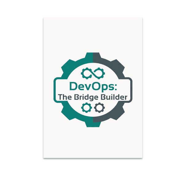 DevOps: The Bridge Builder Badge Art - DevOps Engineer - 13x19 Poster Print