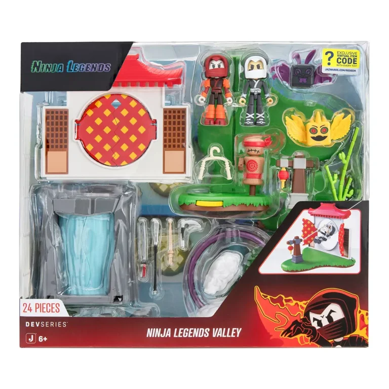 DevSeries Ninja Legends Valley Action Figure Playset - Walmart.com
