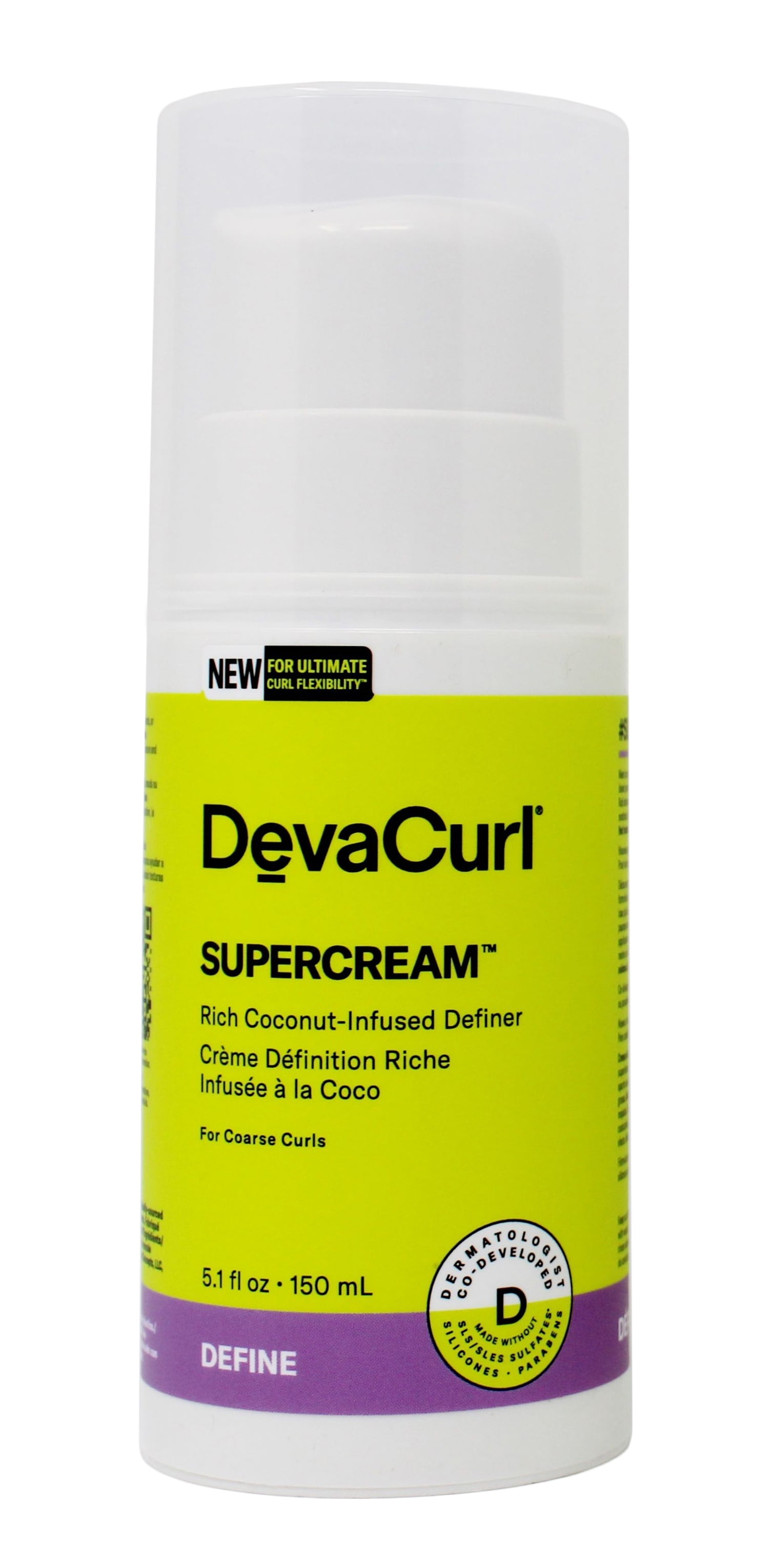DevaCurl Supercream Rich Coconut-Infused Definer 5.1 Oz
