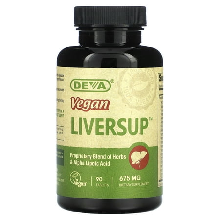 Deva Vegan Liversup, 675 mg , 90 Tablets