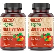 Deva Nutrition Multivitamin & Mineral Supplement, One Daily, 90 Coated Tablets