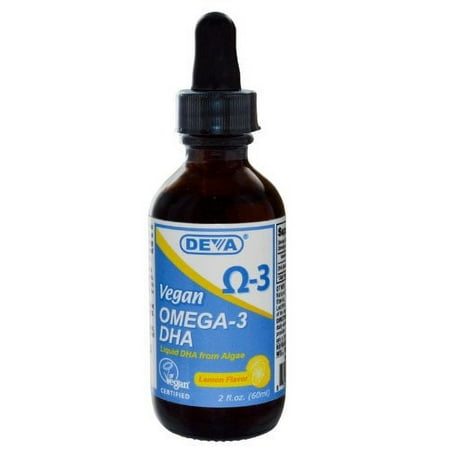 Deva Vegan Omega-3 DHA Lemon - 2 fl oz