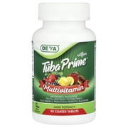 Deva Vegan Tuba Prime , Multivitamin, High Potency, 90 Coated Tablets
