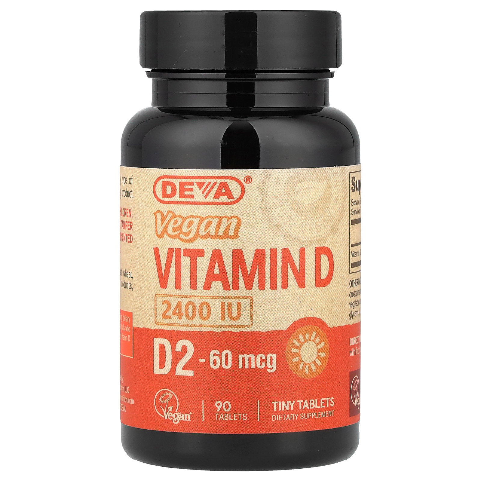 Deva Nutrition Vitamin D 2400 IU 90 Tablet