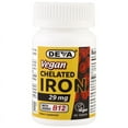 thumbnail image 1 of Deva Vegan Vitamins Chelated Iron - 29 Mg - 90 Tablets, 1 of 3