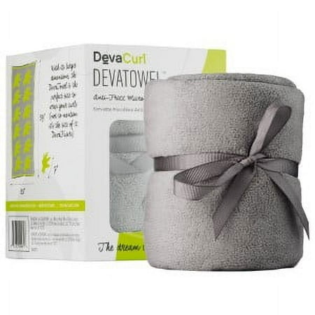 DevaCurl Anti-Frizz Gray Microfiber Hair Towel