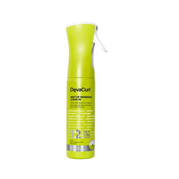 DevaCurl Mist of Wonders Leave-in Curl Spray, Hair Conditioner, 10 oz