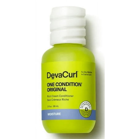 DevaCurl One Condition Original Travel Hair Care, Conditioner, 3 oz