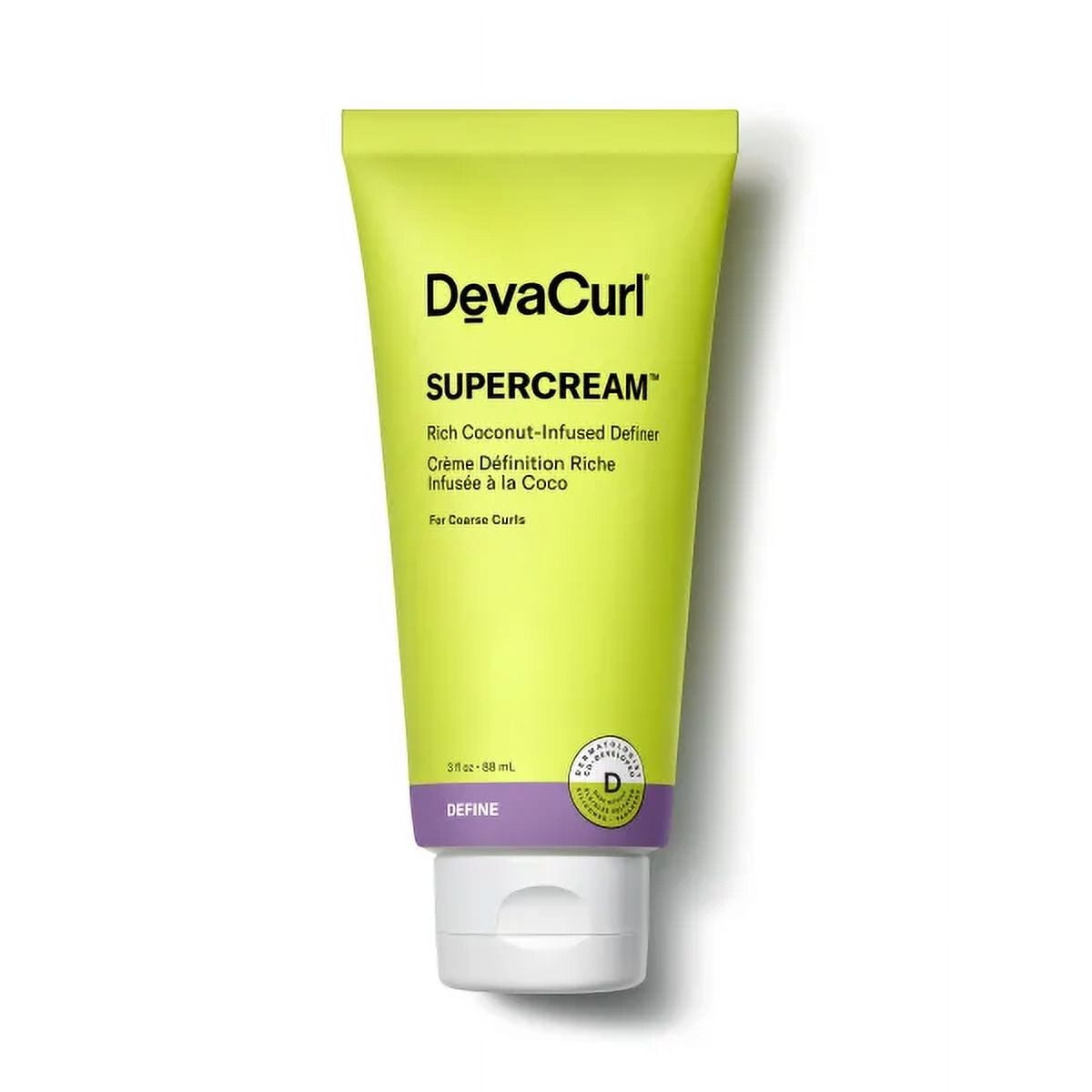 DevaCurl Supercream Hair Curl Cream Travel, 3 oz