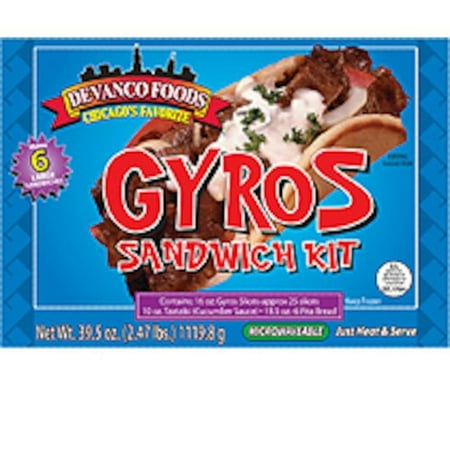 Devanco Gyros Sandwich Kit -- 6 per case