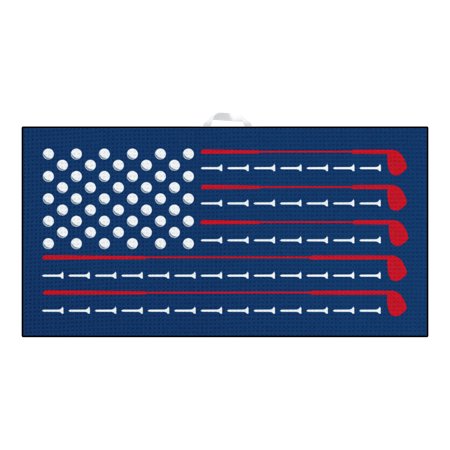 Devant 16 x 32 Hi Def Microfiber - Golf American Flag