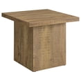 thumbnail image 1 of Devar Square Engineered Wood End Table Mango Brown, 1 of 6