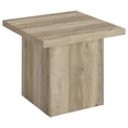 thumbnail image 1 of Devar Square Engineered Wood End Table Distressed Pine, 1 of 8