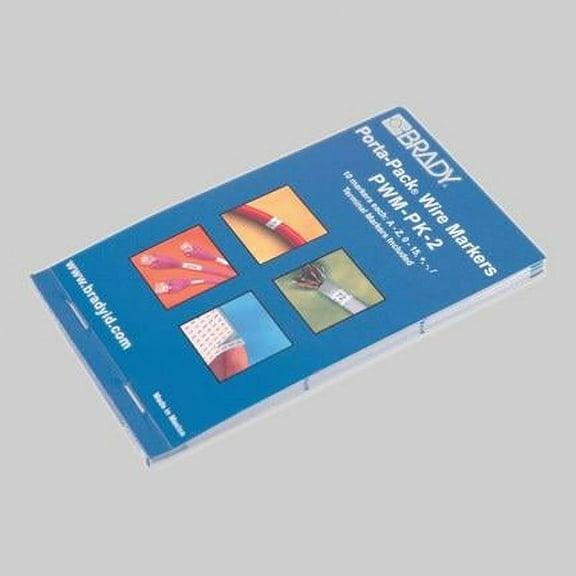 Devco WM1002 - Alpha-Numeric Cable Marker Book