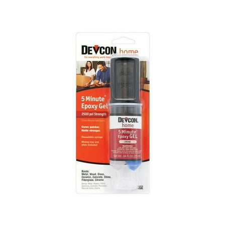 Devcon 5 Minute High Strength Epoxy Gel 0.84 oz