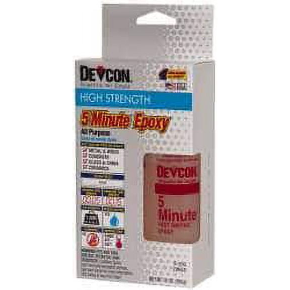 Devcon 4.5 oz Bottle Two Part Epoxy 4 to 5 min Working Time