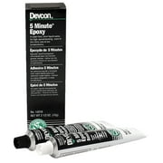 Devcon 5 Minute Epoxy, 2 1/2 oz, Dual Tube, Light Amber - 1 EA 230-14210