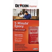 Devcon 5 Minute Epoxy - Pack of 2   Construction & DIY Use, Standard Hardware Spec