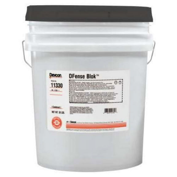 Devcon DFense Blok Wearing Compound Sealants, 30 lb Container, Gray - 1 EA (230-11330)