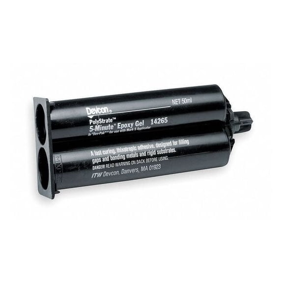 Devcon DV 5 Minute Epoxy Gel, Opaque, 50 ml, Each (DEV-14265)