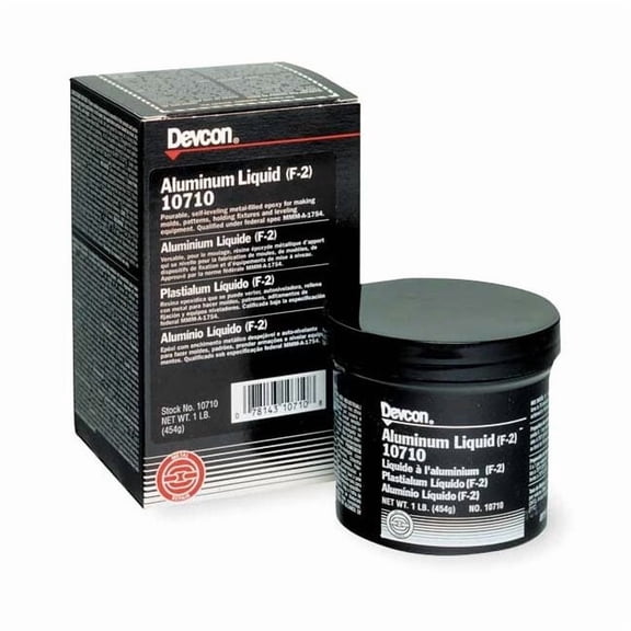 Epoxy Adhesive, 10710 Series, Gray, Jar, 5:01 Mix Ratio, 16 hr Functional Cure