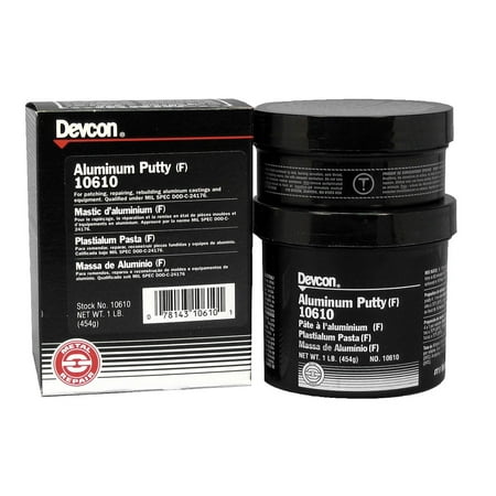 Devcon Putty,1 lb,Silver,16 hr Functional Cure 10610