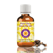 Deve Herbes Pure Clove Essential Oil Syzygium aromaticum Steam Distilled, Natural & Aromatherapy Use 5ml