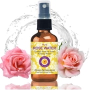 Deve Herbes Rose Floral Water Hydrosol Rosa Damascena Glass Bottle 50ml for Face Mist, Skin Care & Daily Refreshing Use