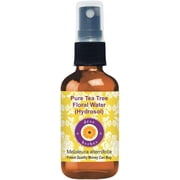 Deve Herbes Tea Tree Floral Water Hydrosol Melaleuca Alternifolia Glass Bottle 50ml for Face Mist, Skin Care & Daily Refreshing Use