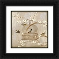 thumbnail image 1 of Devellier, Deborah 12x12 Black Ornate Wood Framed with Double Matting Museum Art Print Titled - At Home I, 1 of 4