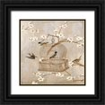 thumbnail image 1 of Devellier, Deborah 20x20 Black Ornate Wood Framed with Double Matting Museum Art Print Titled - At Home I, 1 of 4