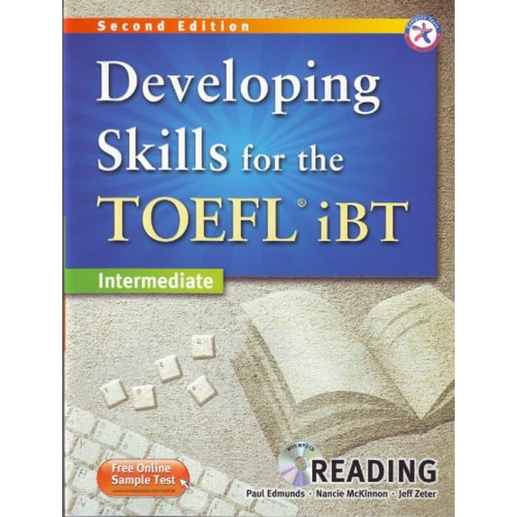 Pre-Owned Developing Skills for the TOEFL iBT, 2nd Edition Intermediate Reading (w/MP3 CD and Answer Key) 9781599663524