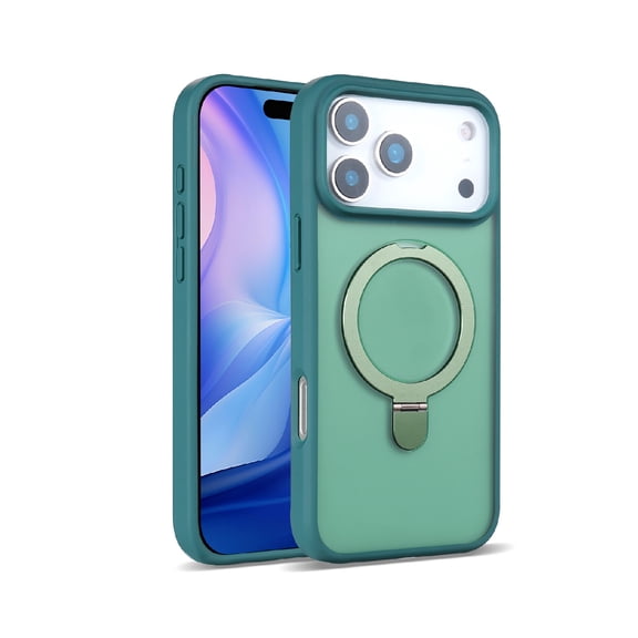 iPhone 17 Pro Case with Built-In MagStand - Green